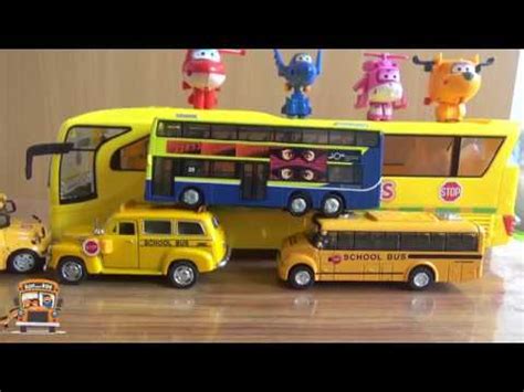 Big school bus toy Bus toys collection for children Toy bus for kids The wheels on the bus song ...