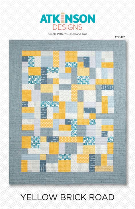 Yellow Brick Road Pattern – Atkinson Designs