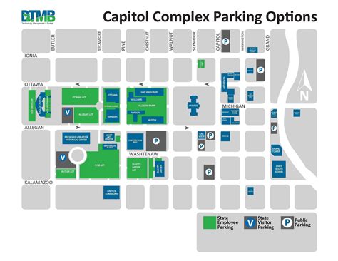 Lansing Capital Map