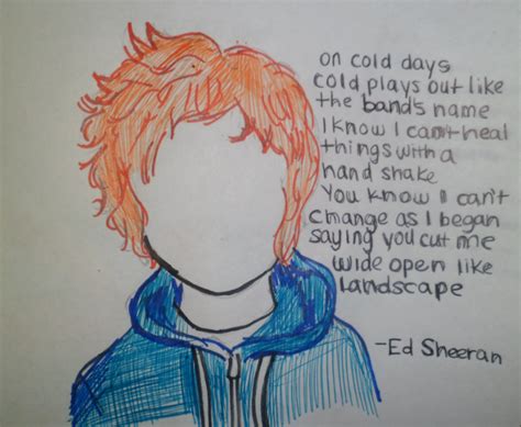 Fan art - Ed Sheeran Fan Art (32429898) - Fanpop