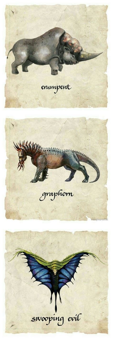 21+ Fantastic Beasts Creatures Names The Best | Hutomo