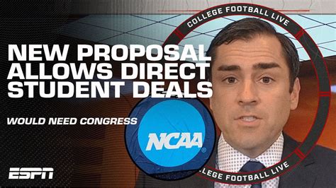 DIRECT PLAYER COMPENSATION⁉👀 NCAA proposes rule for school-athlete NIL ...