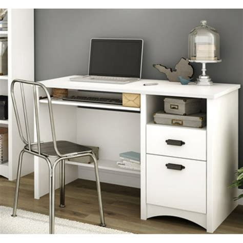 South Shore Gascony Computer Desk with Keyboard Tray, Multiple Finishes - Walmart.com - Walmart.com