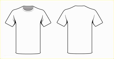 Free Vector Clothing Templates Of T Shirt Layout Vector Download at Vectorportal ...