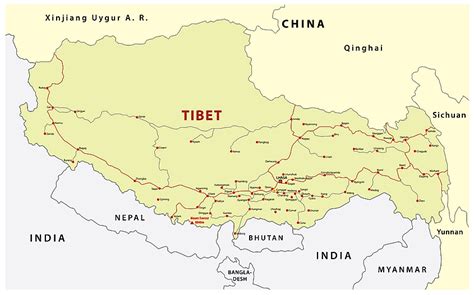 Tibet - WorldAtlas