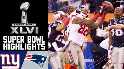 Super Bowl XLVI Recap: Giants vs. Patriots | NFL - YouTube