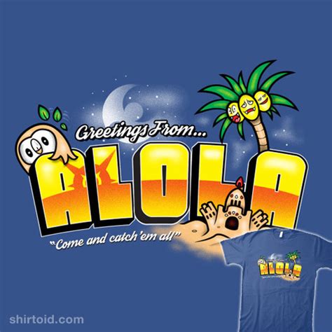 Alola Postcard | Shirtoid