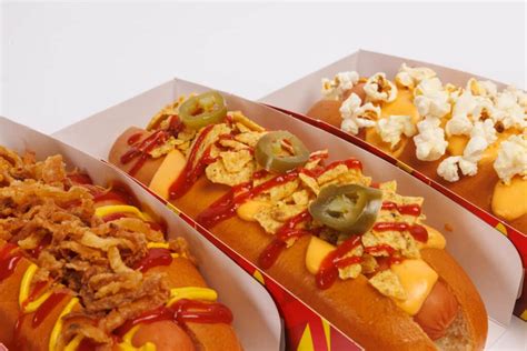 Cinema chain has added CINEMA-THEMED hot dogs to menus