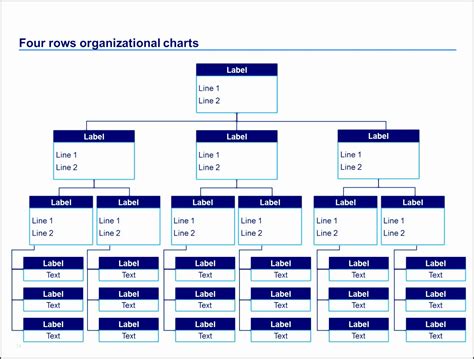 Interpretive Hierarchy Chart Excel Template Organization Chart Sample Excel in 2020 ...