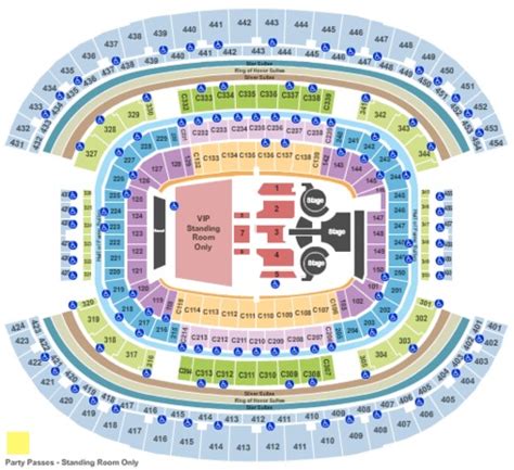 AT&T Stadium Tickets in Arlington Texas, AT&T Stadium Seating Charts ...