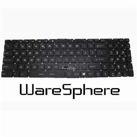 Laptop US Keyboard for MSI GE75 8RE 8RF MS-17E1