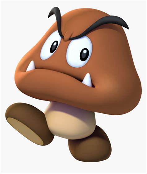 New Super Dx Enemies - Goomba Mario Bros Png, Transparent Png - kindpng