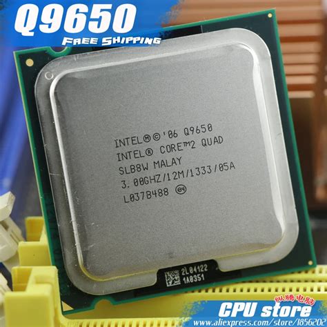 Intel Core 2 Quad Q9650 CPU Processor ( 3.0Ghz/ 12M /1333GHz) Socket ...