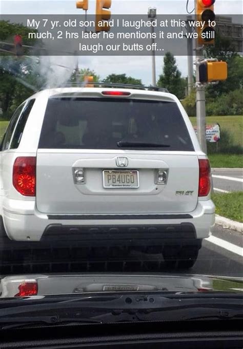 20 Very Clever and Very Dirty License Plates