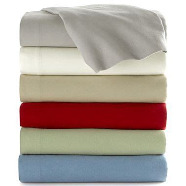 jcp home™ Solid Flannel Sheet Set - jcpenney - Sheets for winter $35 ...