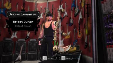 The Undertaker (2002) Custom Character at Guitar Hero World Tour Nexus ...