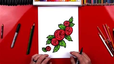 How To Draw Roses