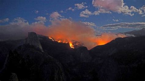 Yosemite Fire Expands, Nears Popular Campgrounds - ABC News