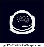 200 Astronaut Helmet Logo Design Templates Clip Art | Royalty Free - GoGraph