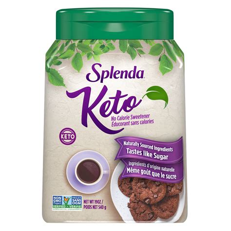 Splenda Keto Sweeteners | Keto-Friendly. no calorie Sweetener. Tastes Like Sugar