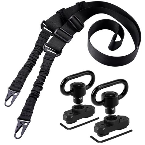 REERON 2 Point Sling & Mloc Sling Mount - Adjustable Extra Long Two ...