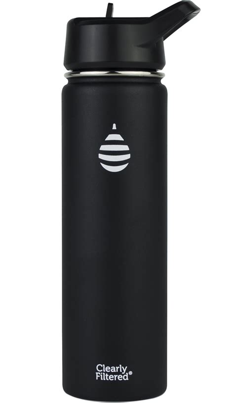 Insulated Stainless Steel Filtered Water Bottle with Filter – Clearly Filtered