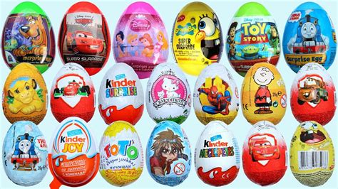 Киндер сюрприз Герои мультика дисней 2015. Kinder surprise eggs Disney. Мультик для детей ...