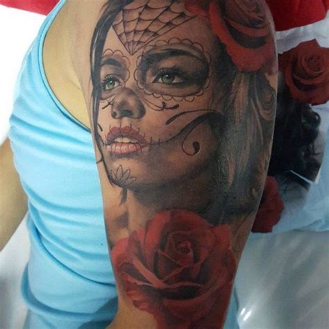 57 Badass Sugar Skull Tattoos - Made For Tattoos | Elite Ink and Iron | Sugar skull tattoos ...