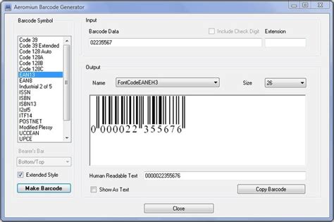 Top 20 Free Barcode Generator Software for Personal Use