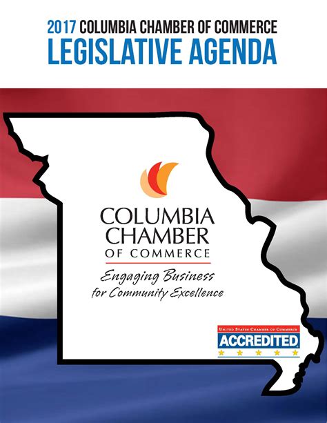 2017 Columbia Chamber of Commerce Legislative Agenda_Page_1 - Columbia, Missouri Chamber of Commerce