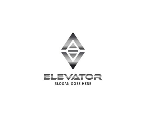 Lift or elevator logo vector template 5301106 Vector Art at Vecteezy