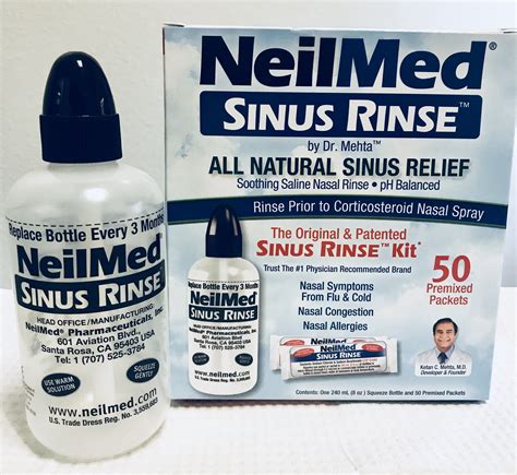 Sinus Rinse Instructions-Neil Med Sinus Rinse-Dr. Ashley Sikand