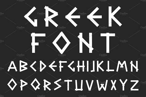 Greek letters - english alphabet. | Lettering, Greek font, Lettering fonts