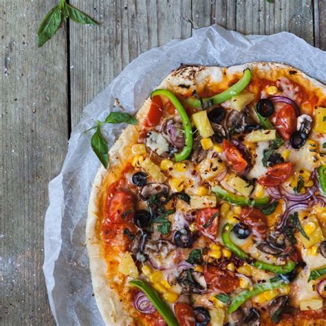 Veggie lovers’ pizza recipe | easyFood