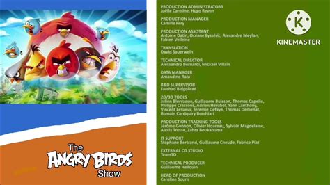 The angry birds show credits with rovio animation logo - YouTube