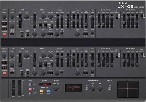 Roland JX-08 Editor, PC and MAC, VST and Standalone Version | elopage