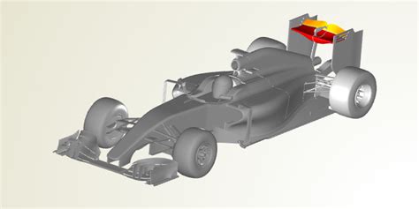 Parametric Design of a F1 Rear Wing › CAESES