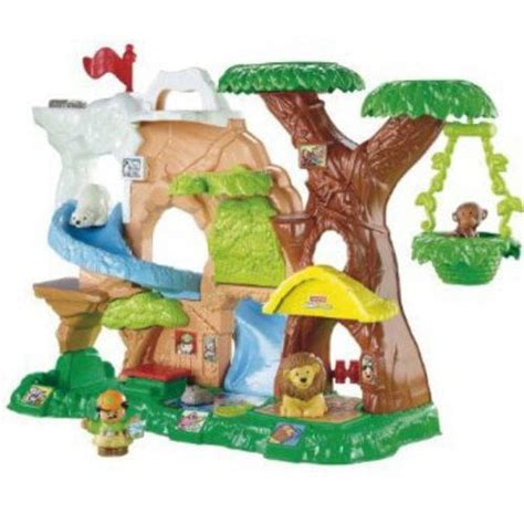 Fisher-Price Little People Zoo Talkers Animal Sounds Zoo - Walmart.com