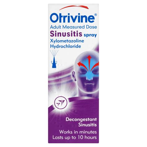 Otrivine Nasal Spray (sinusitis) | Catarrh and Congestion