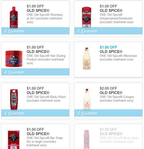 Old Spice Coupons Printable Deals and Savings August 2014 - All In A Days WorkAll In A Days Work