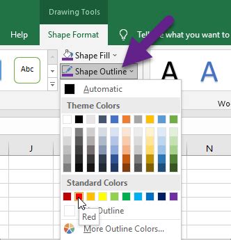 Create and Use Shapes in Excel - Spreadsheet Life