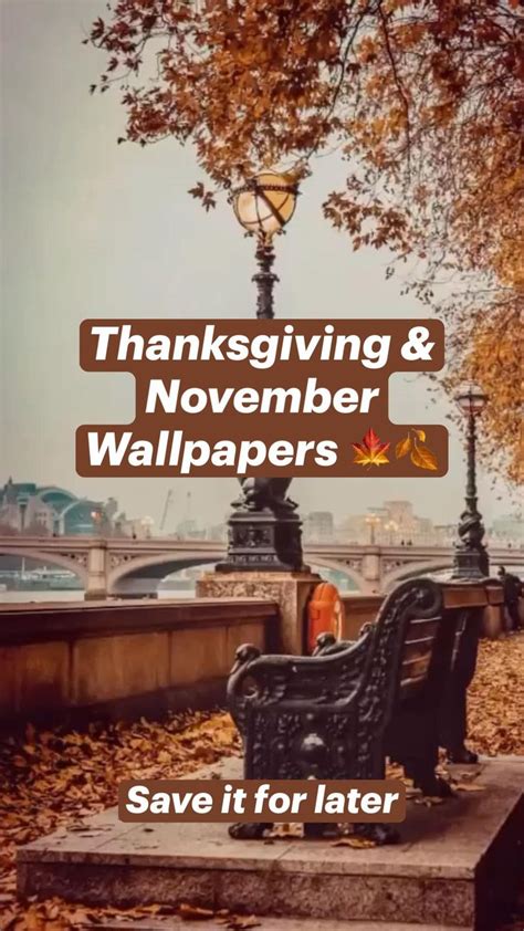 Thanksgiving & November Wallpapers 🍁🍂 | November wallpaper, Fall home decor, Floral wallpaper