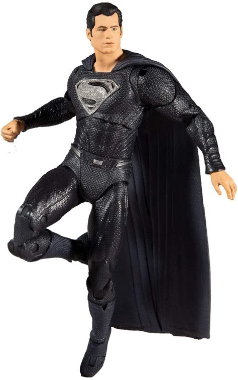 Black Suit Superman Gets Snyder Cut Figure From McFarlane Toys