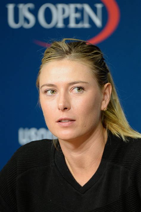 MARIA SHARAPOVA at 2014 US Open Press Conference in New York – HawtCelebs