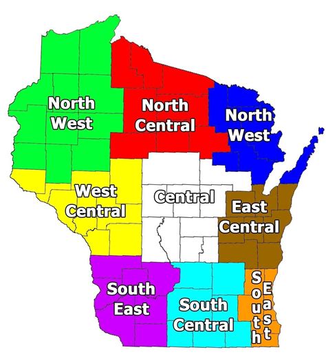 Wisconsin Regions