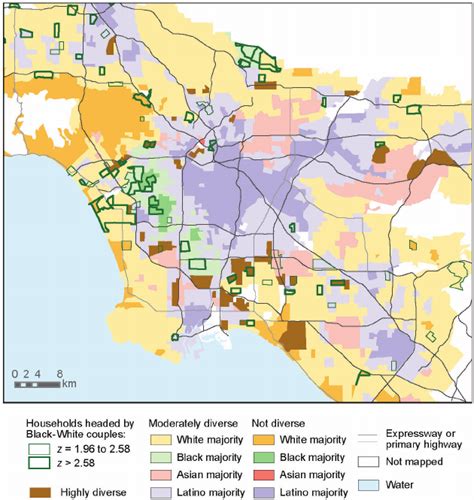 Los Angeles Map Of Neighborhoods - Fernandina Beach Map