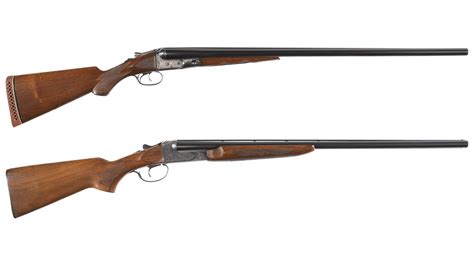 Two Side By Side Double Barrel Shotguns | Rock Island Auction