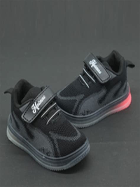 Buy BAESD Kids Textured LED Velcro Sneakers - Casual Shoes for Unisex ...