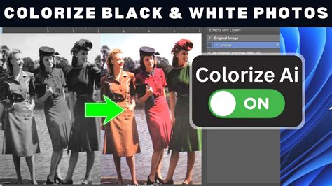 Use AI to Colorize Black and White Photos - Quick & Easy! - YouTube