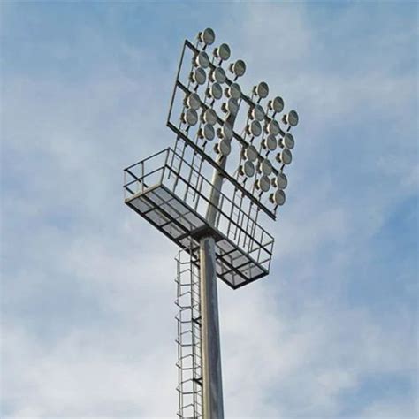 Stadium Mast Pole - High Mast Lighting Pole Manufacturer from Chennai